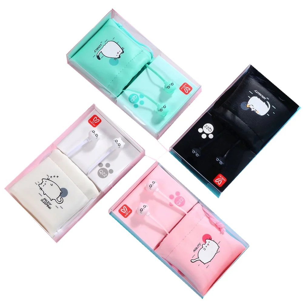 
2019 hot selling cute color handsfree wired earphones with microphone sport music headset for kids 