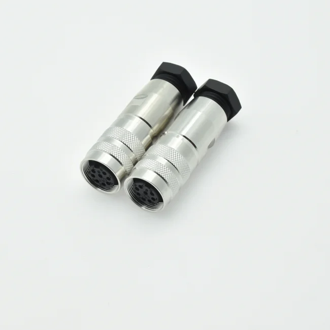 M16 industrial waterproof 8pin male and female cable represents the best selling screw sets