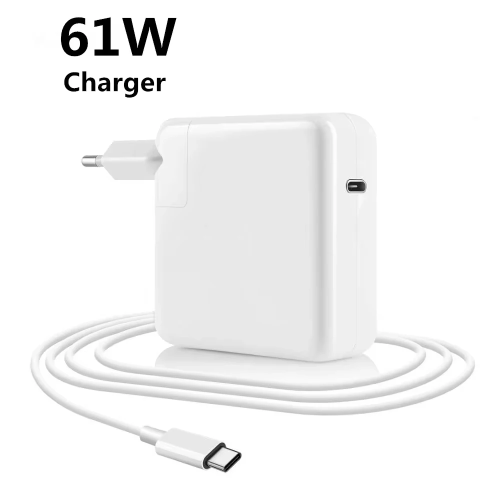 Зарядное устройство USB C для MacBook Pro 87 Вт 14/13/12 дюймов 2022 2021 2020 2019 М2 M1 новый Air iPad и все с кабелем