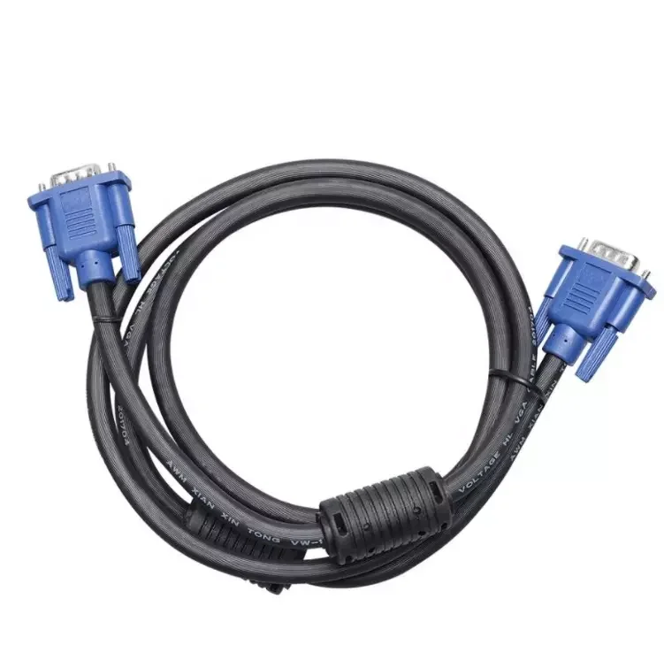 VGA cables computer monitor 1.8m video audio AV cable
