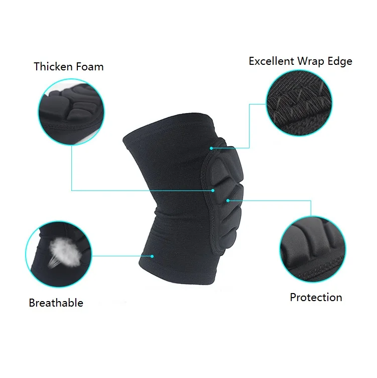Cycling Snowboard Roller Knee Elbow Pads Brace Knee Support Sports Protective Gear Knee Pads
