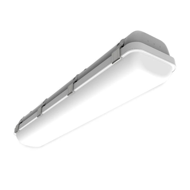 2FT CCT Selectable LED Linear Batten Light Waterproof 20W 30W 40W LED Shop Light Led Microwave Sensor Light