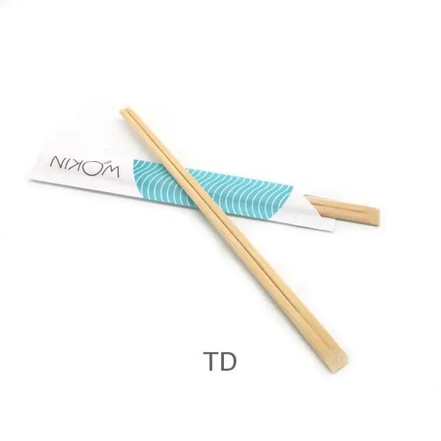 Chops Bulk Custom Printed Round Disposable Bamboo Chopsticks With Logo
