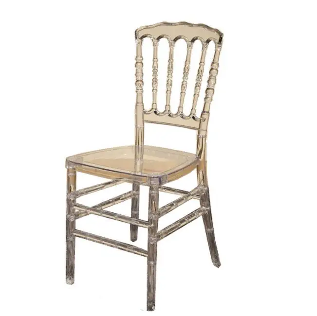 wedding furniture guangdong clear crystal plastic acrylic resin tiffany chiavari wedding event hotel banquet chair