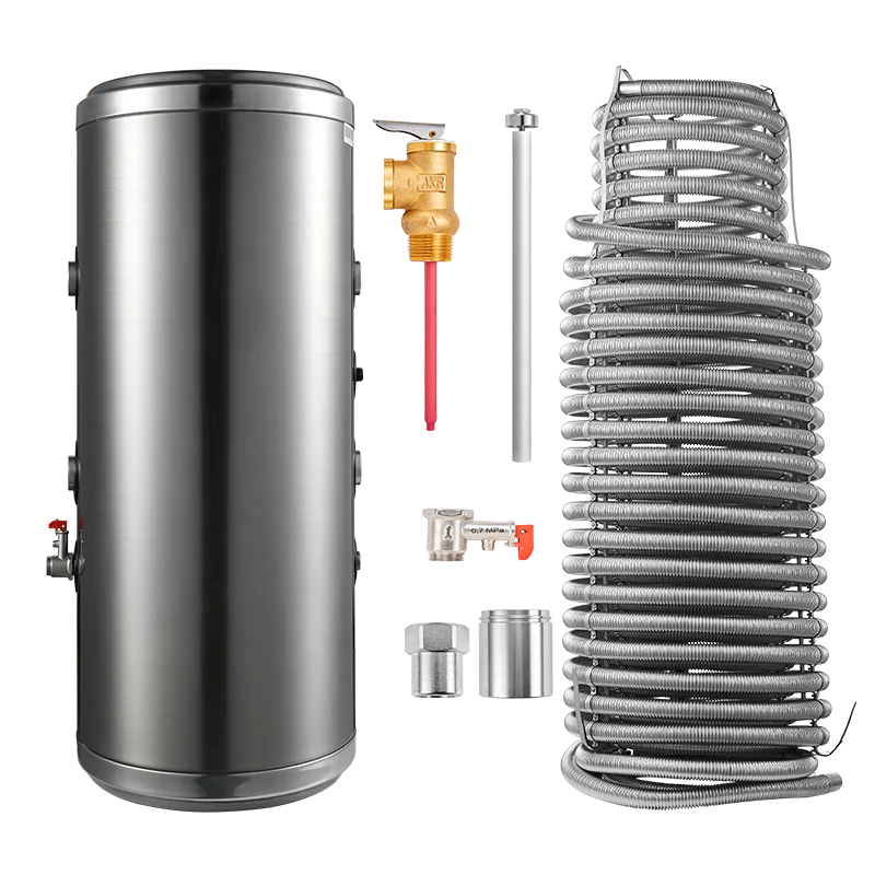 Stainless steel 300L/400L/500L/600L/1000L volume heat pipe solar water boiler hot water tank