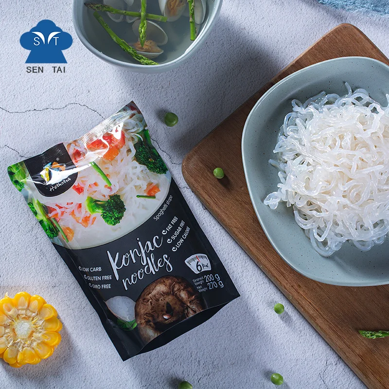 Wholesale Private Label Low Calorie Keto Diet Healthy Food Instant Konjac Noodles Shirataki Pasta For Slim