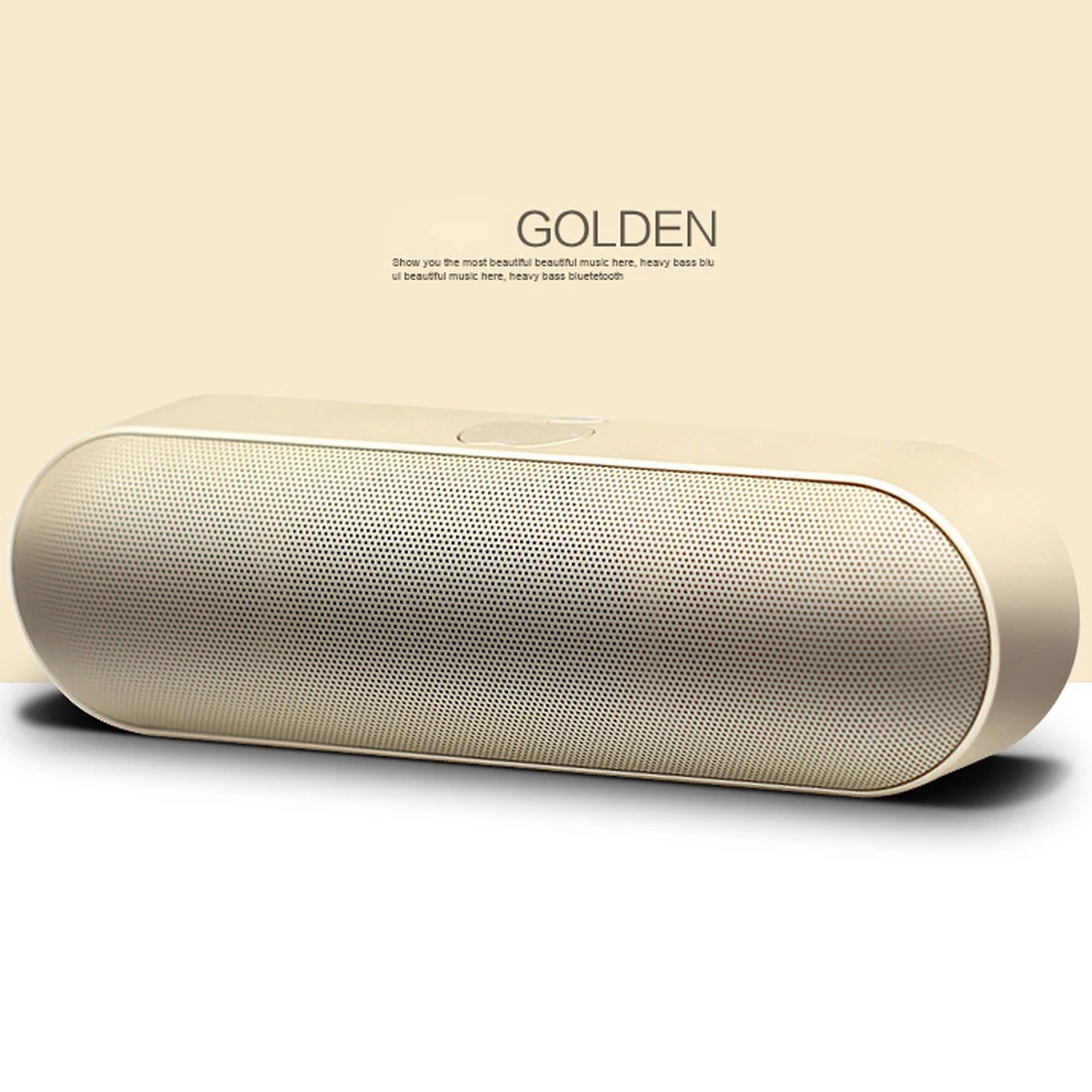 China Subwoofers High Quality Sound Slim Portable High Sound Quality Wireless Speaker