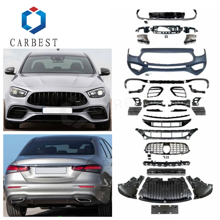 CARBEST New Product Upgrade E Class Body Kit For W213 Mercedes-Benz To E63 AMG