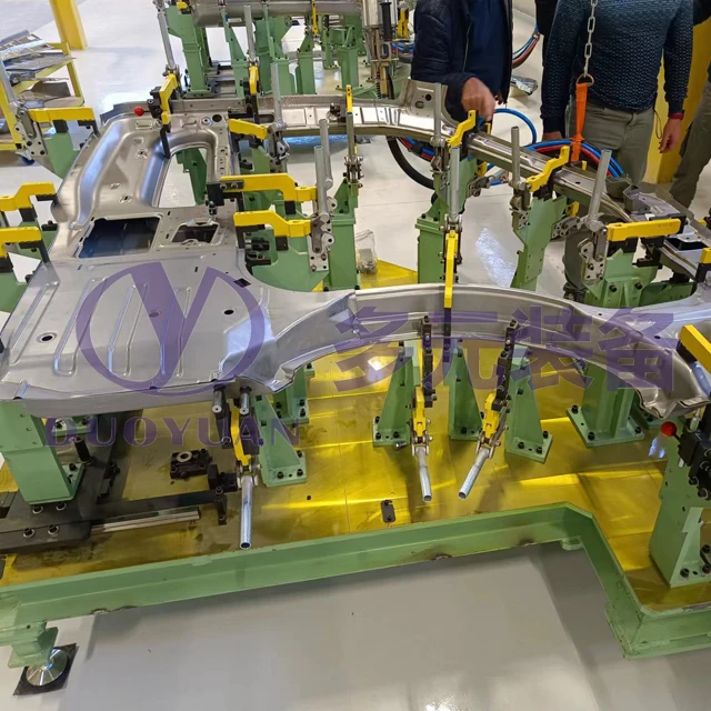 Car Part Production Assembly Line Shower Ramps Assure Test