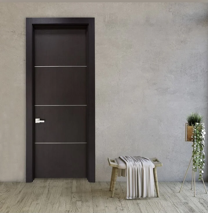 Turkish cheap hollow core mdf wooden door for bedroom