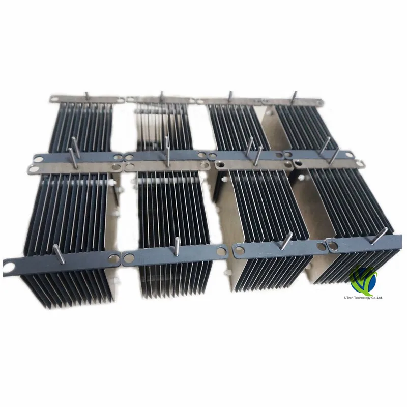 Titanium cathode and anode for sodium electrochlorination plant