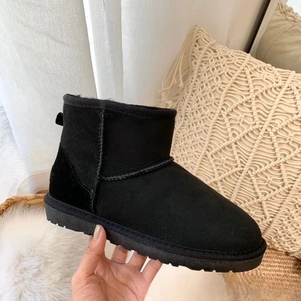 Botas de nieve para mujeres Wholesale Cheap fashion  Classic  Outdoor Warm  Furry Plush  winter  snow boots women