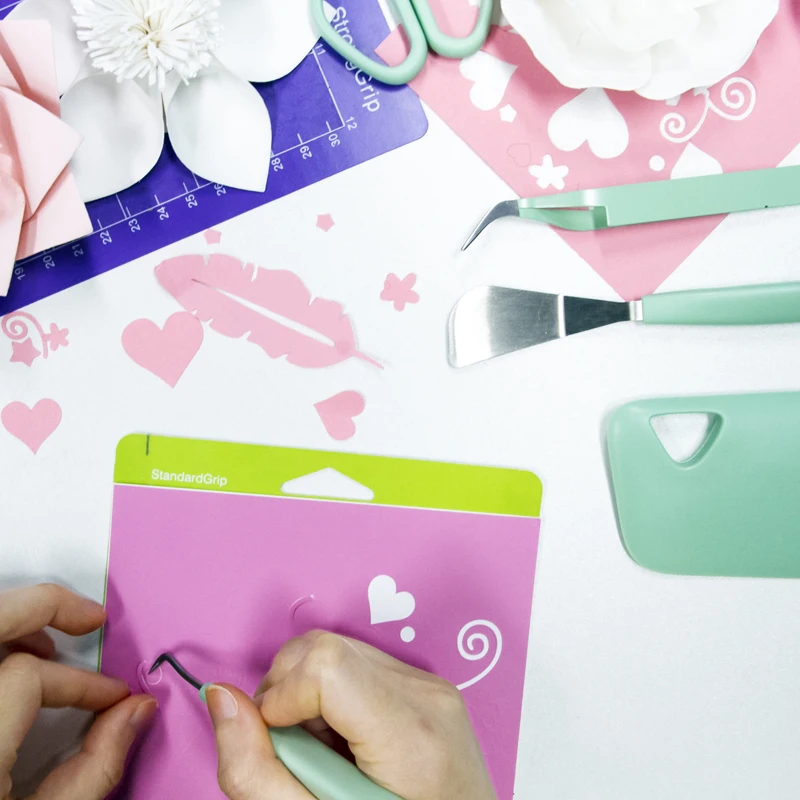 Professional source factory vinyl DIY art work cutting craft weeding tools for vinyl 5 pieces a set basic tools set for coolinbo