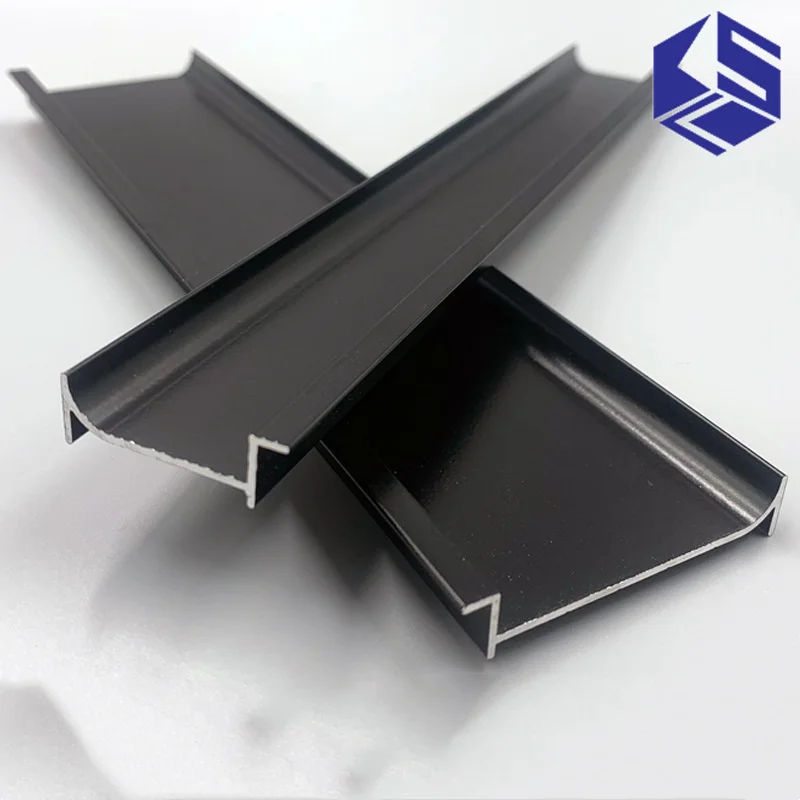 Aluminum alloy inlaid footline 3 cm 5cm high hidden footline embedded