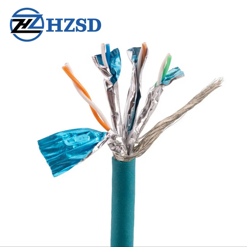 Profinet Bus Cable Shielded SFTP Multi-strand Industrial Ethernet Twisted Pair Highly Flexible Drag Chain Server Network Cable