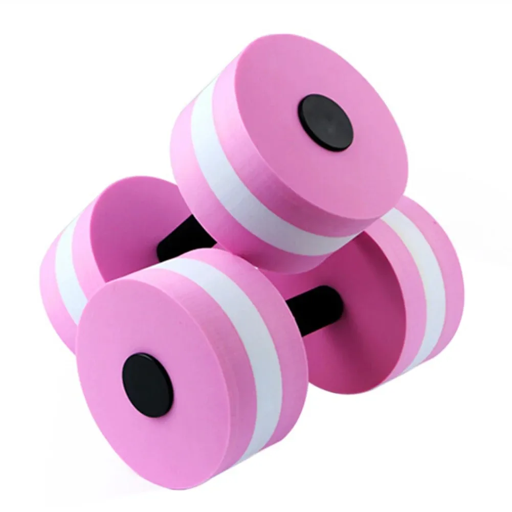 Foam Water Floating Dumbbell Pool Aqua Dumbbells Aquatic Water Aerobics Exercise Fitness Dumbbells for Swimming Pool