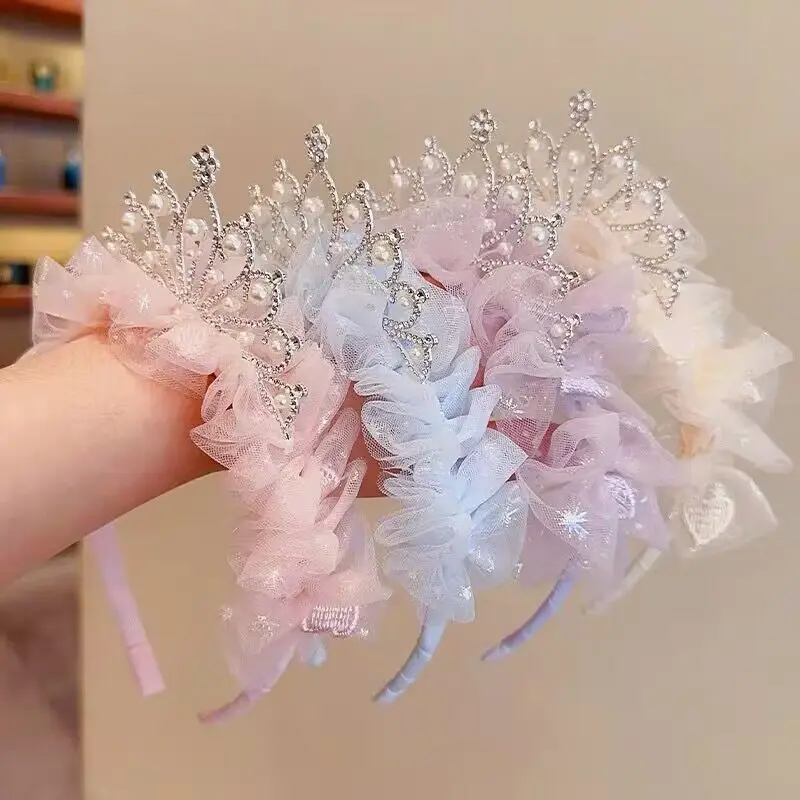 Birthday Party Fairy Headbands Children Kids Princess Girls Crown Headband Wholesale