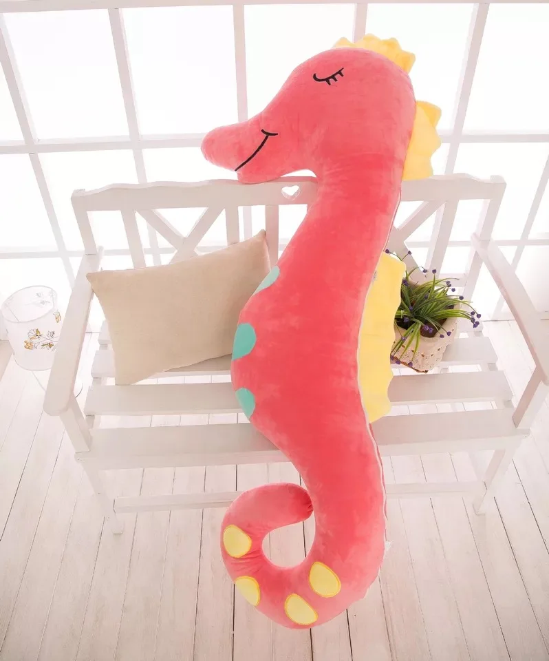 trendy gift seahorse soft doll hippocampus sea horse plush stuffed toys