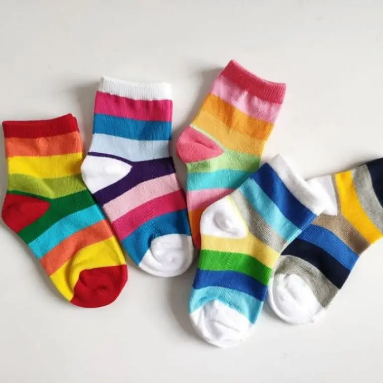 Wholesale Fashion And High Quality Slouch Socks Logo Socks Kids Custom