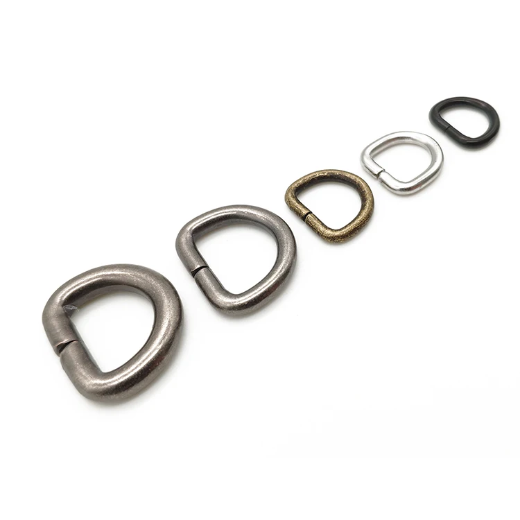 Bag D Buckle Ring Metal Handbag Hardware Accessories D Ring for Purse
