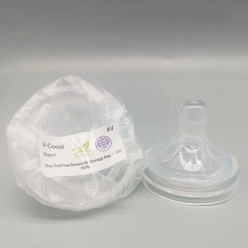 
V-Coool Baby Pacifier Silicone Baby Feeding Bottle Nipple 