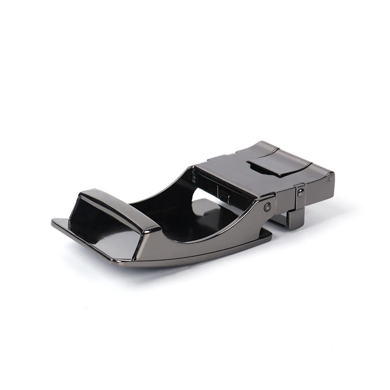 
Hot selling luxury detachable glide pu leather 2021 round fashion belt buckle 