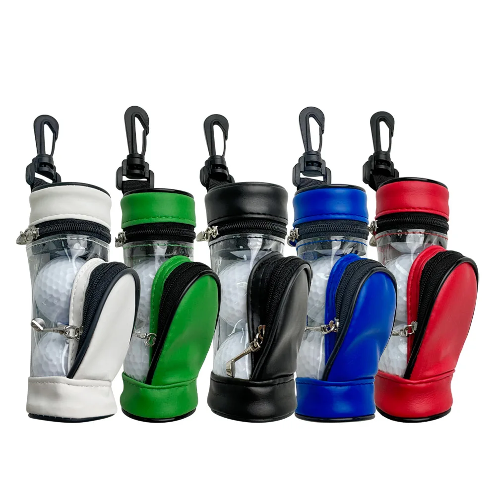 Factory Wholesale Small Golf Ball Storage Bag Pocket Holder Case Outdoor Sports Accessory for Men Women Golf Sports
