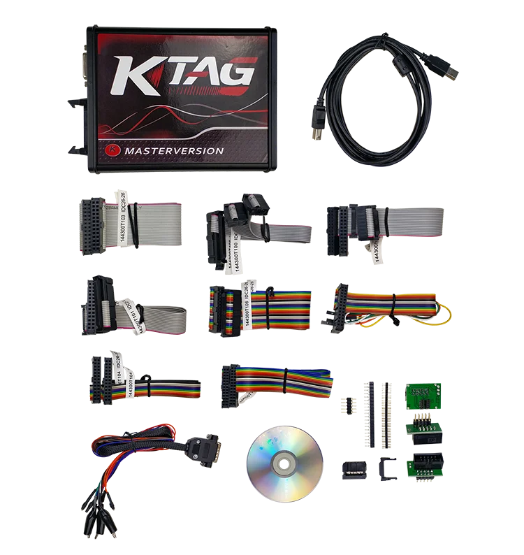 Automotive ecu programmer EU Online Version Firmware with Red PCB No Tokens Limitation ecu programmer programming tool