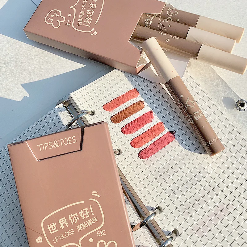 Custom Logo with Box Lipglosses Waterproof Toni Moli Kyliskinmurah Lipglosses