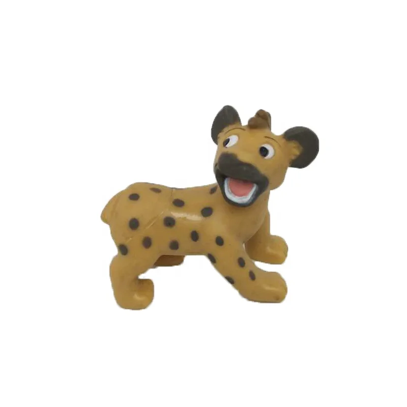 Learning Cartoon Toys Action Figure Baby Early Education Safe Hyena Animal Manufacturers Rotational Kid Toy Vinyl Toys