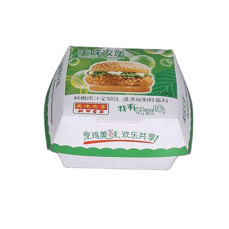  Экологичная Бумажная Коробка для еды на вынос по низкой цене картонная коробка