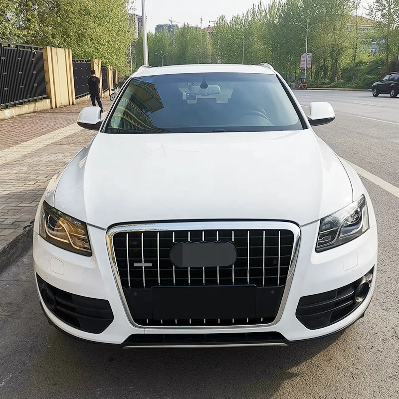 Подходит для 08-12 Audi Q5 комплект корпуса SQ5 обновленная Модифицированная хромированная решетка бампера из АБС-пластика