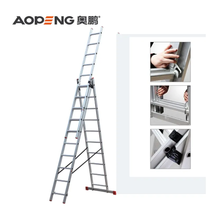 7.9m aluminium 3 Extension ladder AP-311C