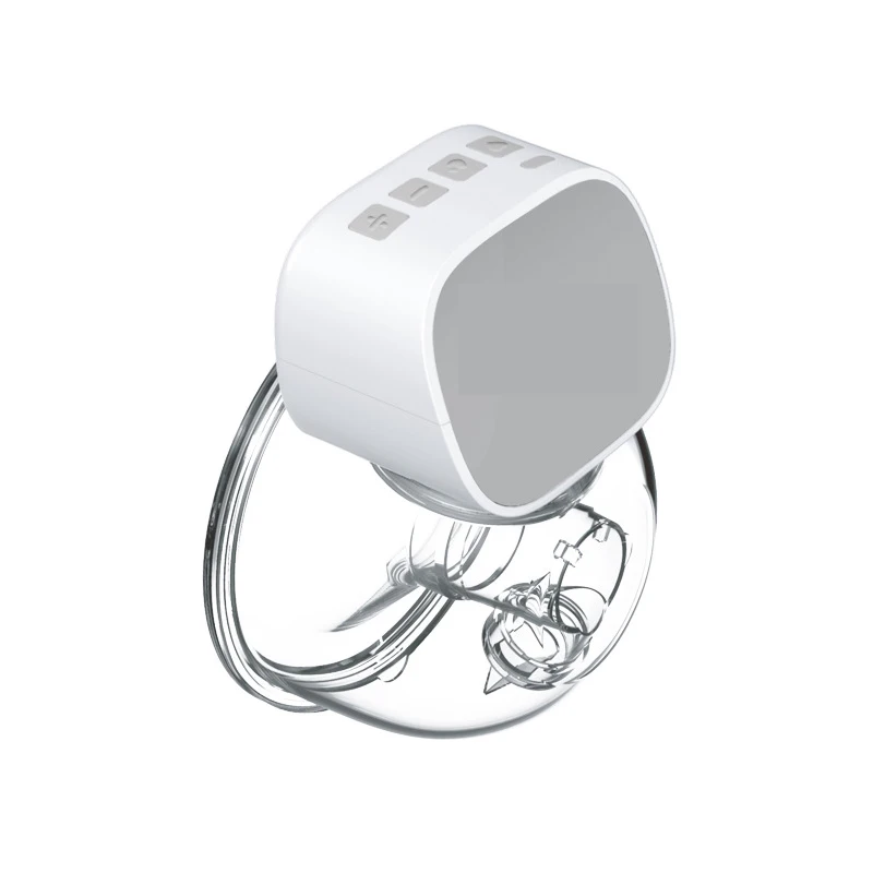 New 2022 Factory Hot Sale Free Sample  Wireless Electric Breast Pump BPA-free Wearable Hands-free Silicone Breast Pump