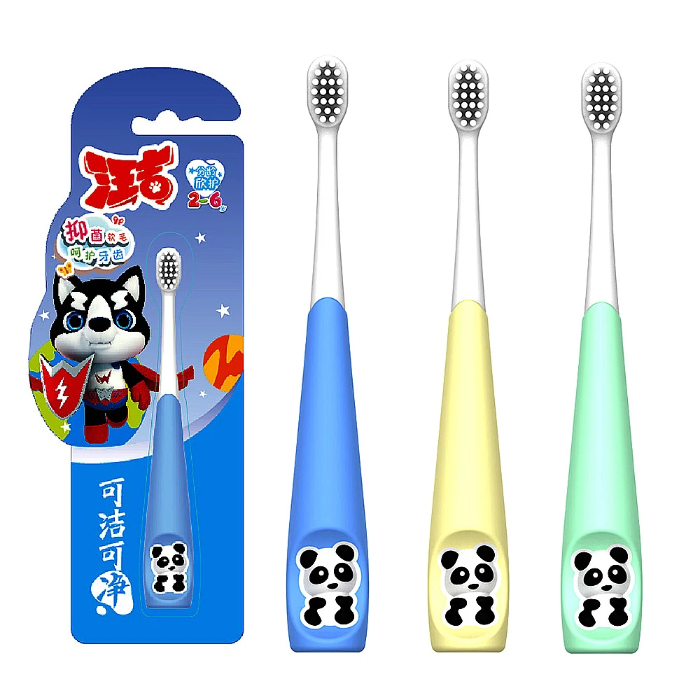 Sanxiao smiclean многоцветная игрушка панда зубная щетка по низкой цене