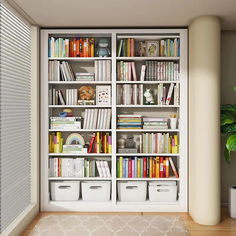 Metal library bookshelves large school library furniture bookshelf library bookshelf with reading zone