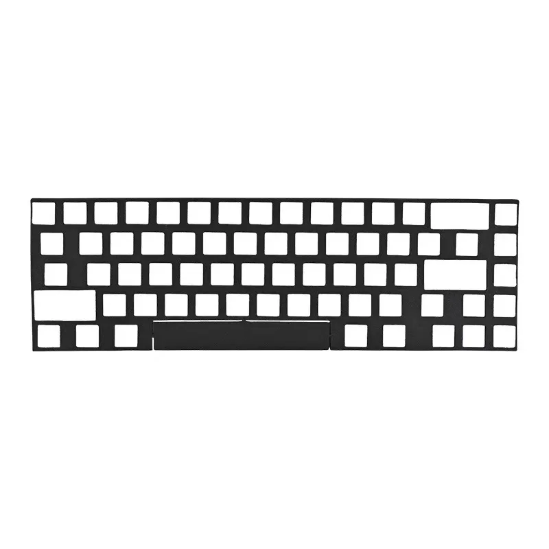Durable and not falling off Flame Retardant High Resilience Die Cut Black PORON Keyboard Pad