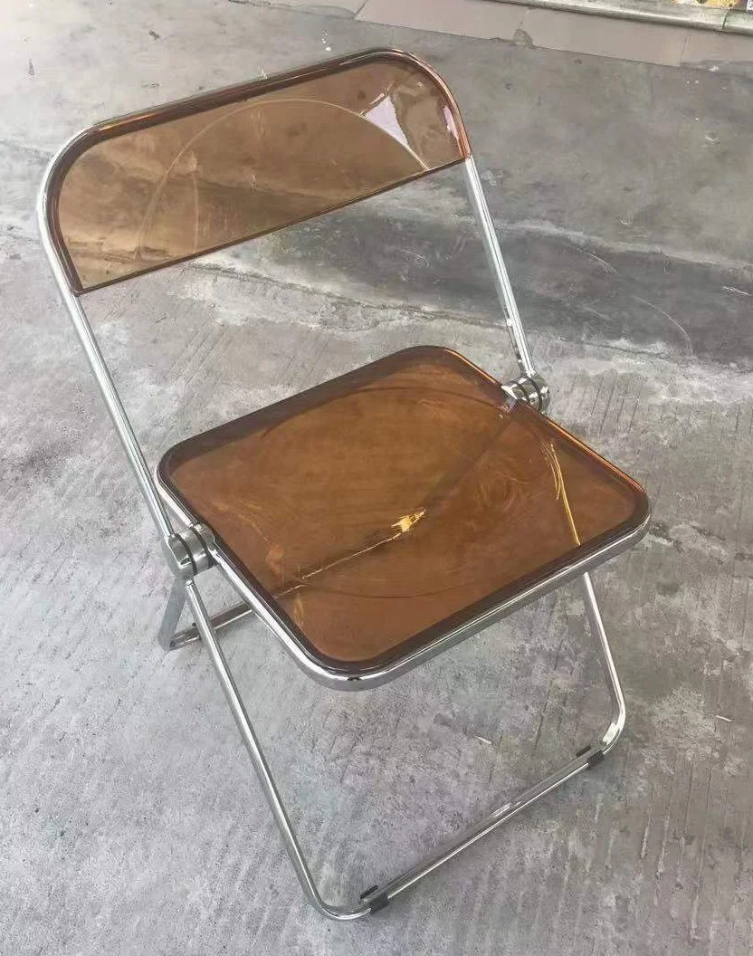 Modern Transparent folding plastic chairs folding acrylic chair wedding acrylic chair