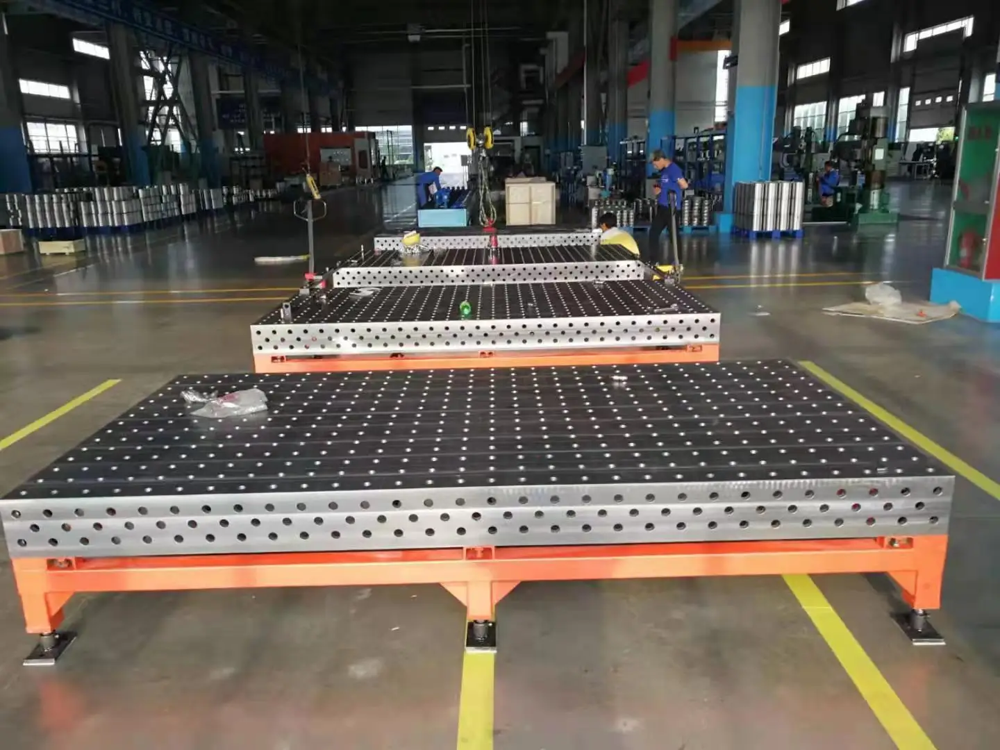 Cast Iron 3D welding table D28//D16 Durable Modular Welding Table