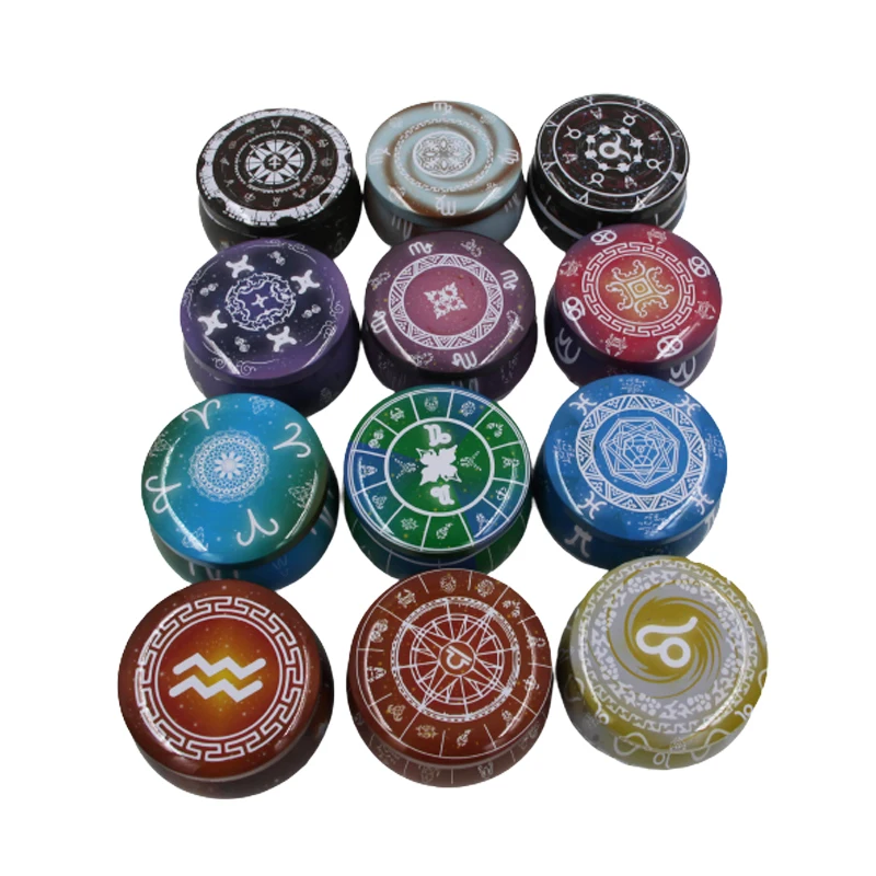 Factory price different printings empty tin candle round tin cans