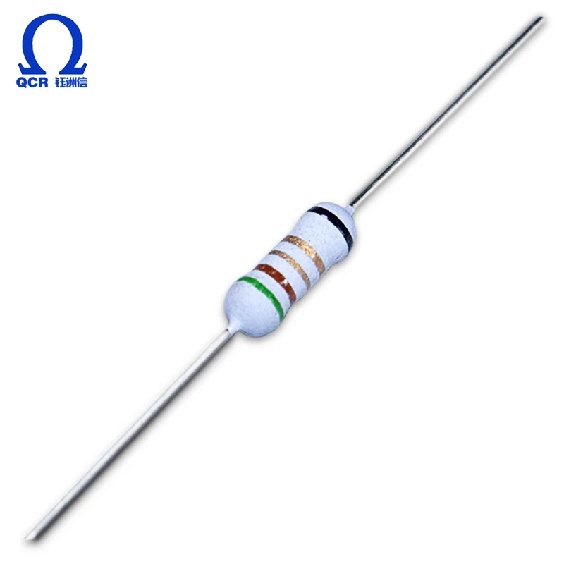 
QCR half a short-circuit FKN 1/2 watt 15 ohm wirewound fusible shunt resistor with non-flame encapsulant 