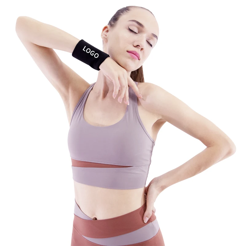 Light and thin golf wrist brace popular gym wrist wrap weight lifting straps customization half finger wrist support protect