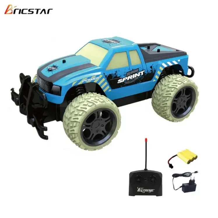 Bricstar 1:18 mountain crazed cross-country racing car Remote control car for children