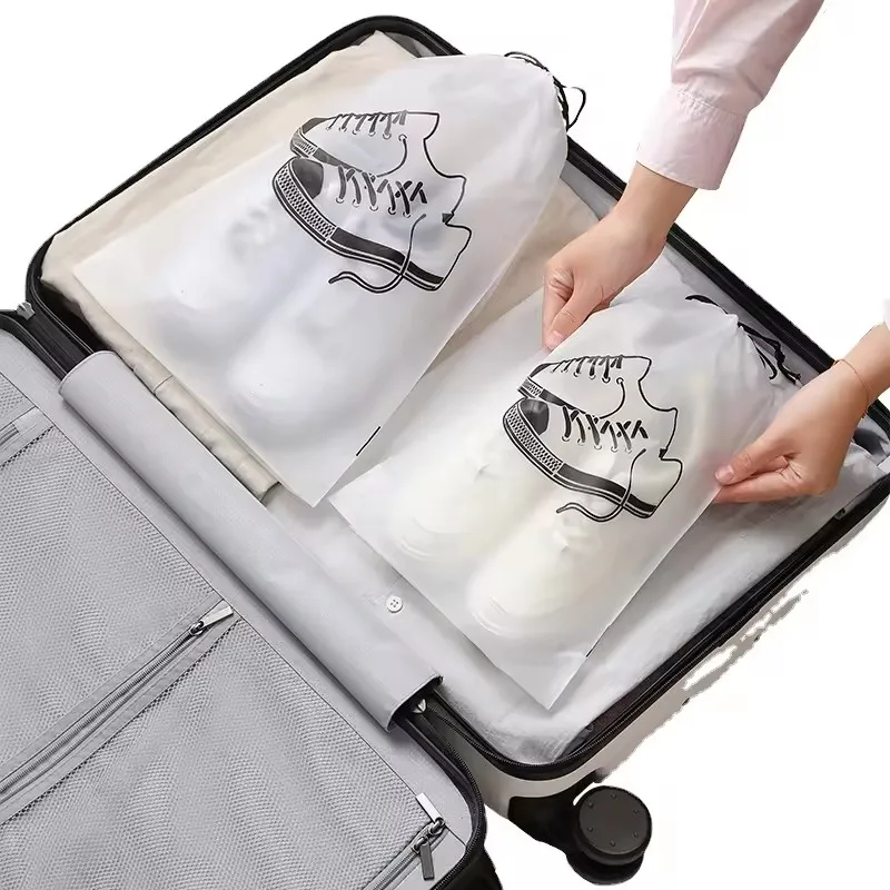 2024 Hot Sellers Wholesale Dust Bag For Shoes Waterproof Travel Shoe Bag Drawstring Shoe Organize Storage Bag