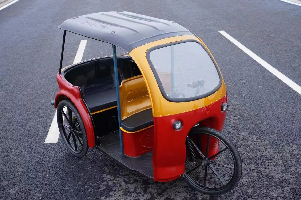 2023 china  newest model  Hot sale electric rickshaw Low Price New energy 6 Seats Rickshaw