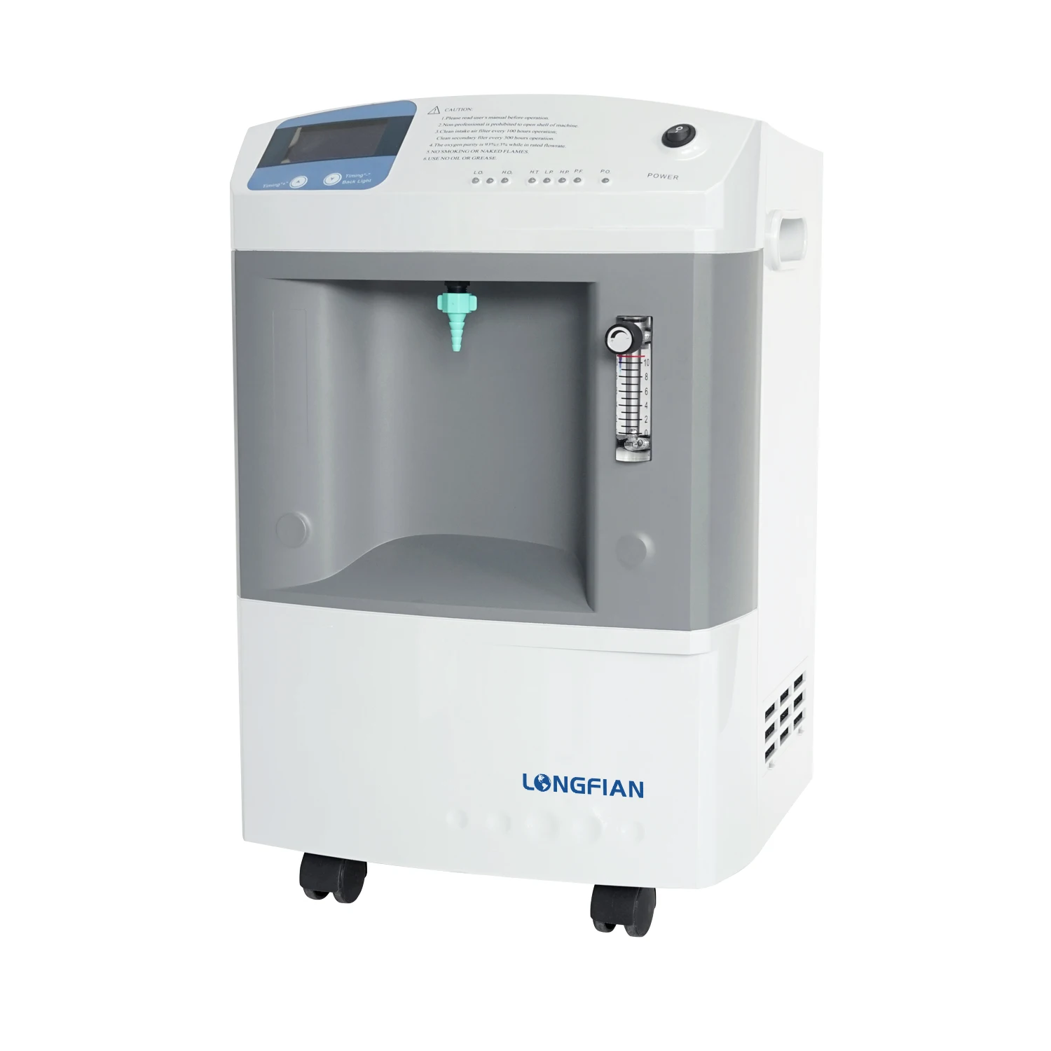 glass blowing 10L high purity oxygen concentrator