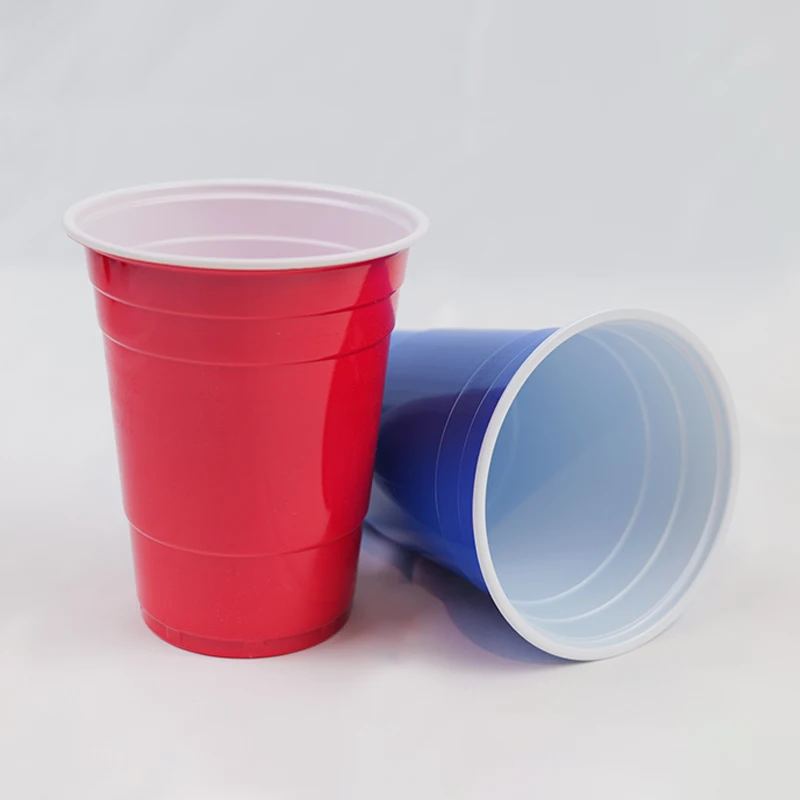 Disposable Plastic Ps Party Cup Plastic Wine Drinking Red Cups Game Party Cup