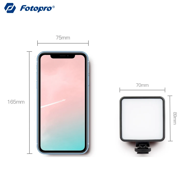 iStabilizerus Live Stream Soft Photographic Lighting Video Mobile Phone Mini LED Camera Fill Light