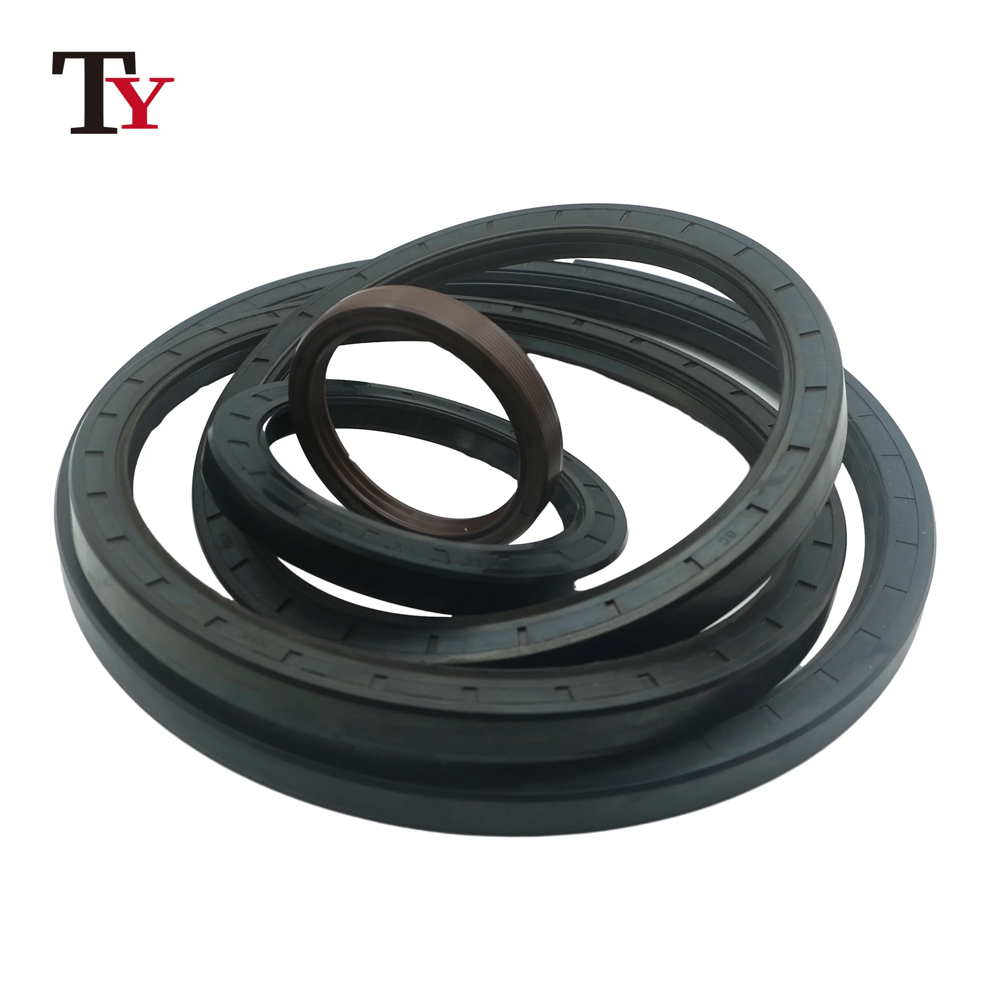 EPDM NBR FKM масляное уплотнение прочное гидравлического цилиндра черное коричневое двойное для губ Tg/Tc