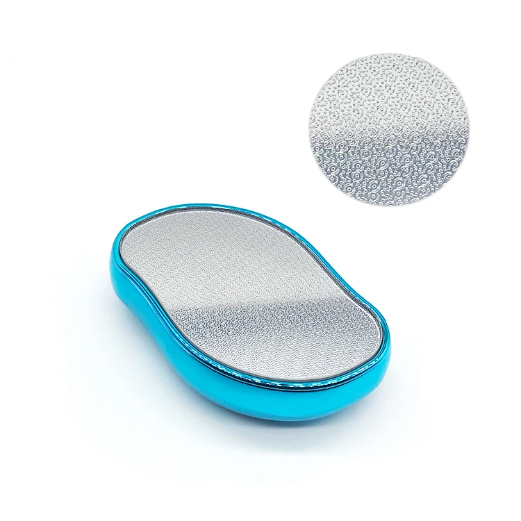 Wholesale nano glass foot file color crystal pedicure sandpaper foot grater